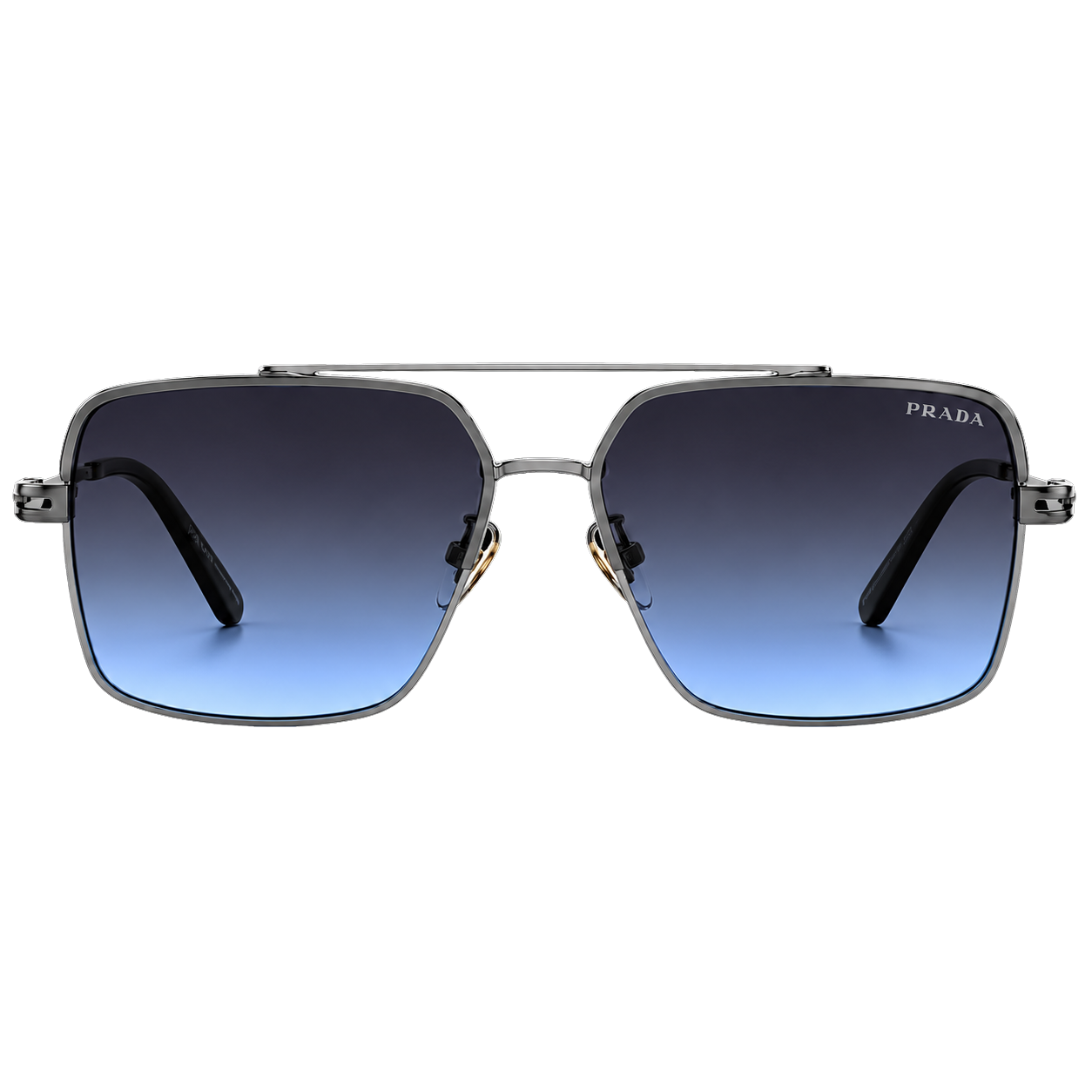 Prada A53S Aviator Sunglasses – Grey Gradient